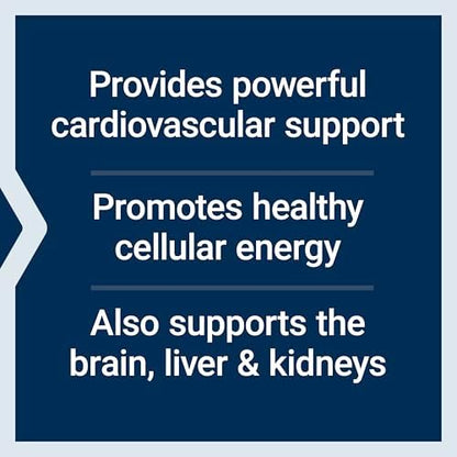USA imported Life Extension Super Ubiquinol 60 softgels premium nutrition facts label