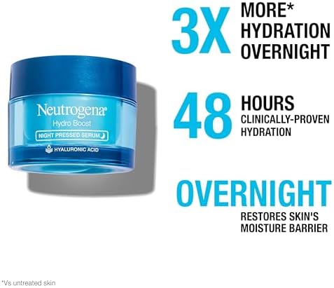 Dermatologist tested hydrating serum supporting skin moisture barrier