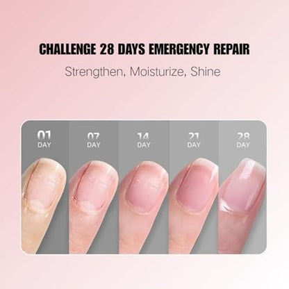 Person using Sassytip oil pen on fingernails for cuticle care