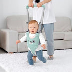 Happy Walk handheld walking harness in use with toddler