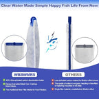Zeolite and ceramic media composition inside premium aquarium filters.