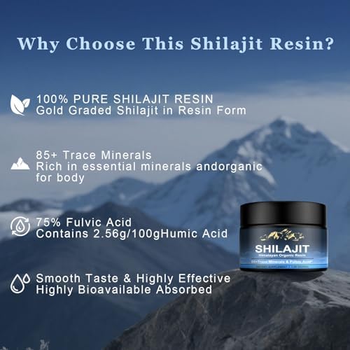 Gold grade shilajit resin showing thick texture and mineral rich dark color