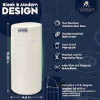 Refillable wipes holder with reverse pull slot functionality