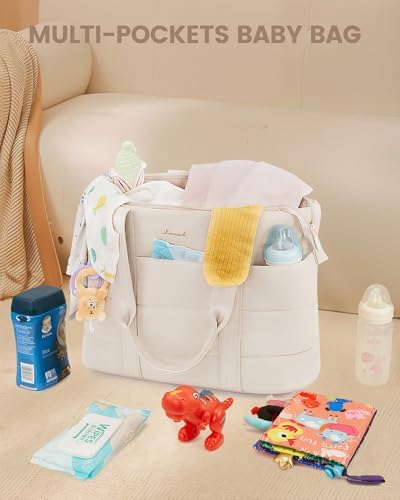 Lovevook waterproof diaper bag lifestyle and travel view