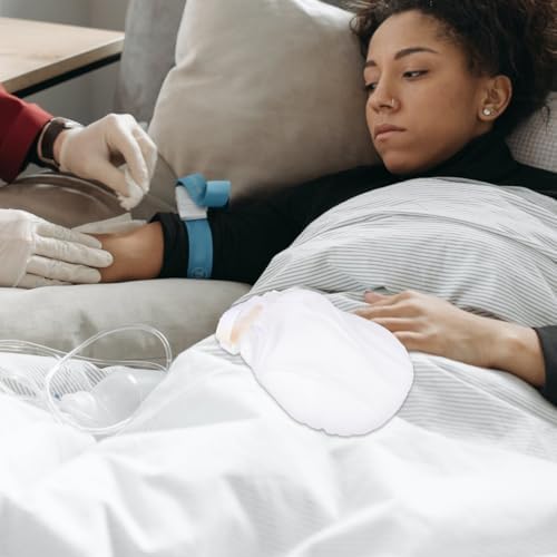 Sopotutu hand fixation mitts showing the padded palm for patient comfort.