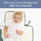 Water resistant base detail of toddlekind changing pad