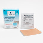 Medagel SilverSeal adhesive dressing pads for secure wound protection and moisture balance.
