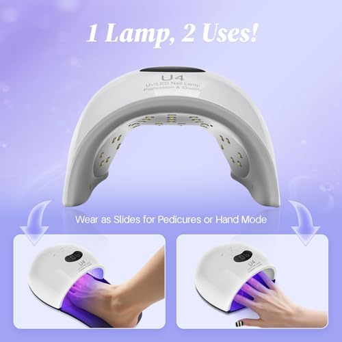 Jazalz nail dryer showing digital timer display