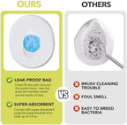 Runhike leak proof potty bags universal fit demonstration