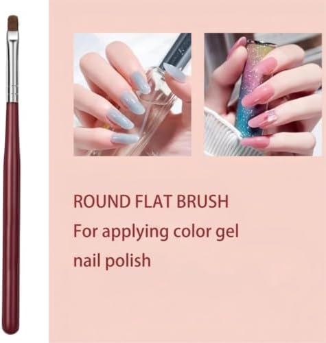 Hnuix nail design brush kit for home salon use