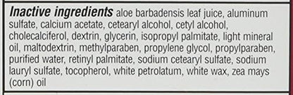 Kirkland Signature maximum strength hydrocortisone cream with aloe ingredients list