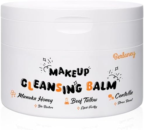 Berlaney makeup remover balm container lifestyle shot