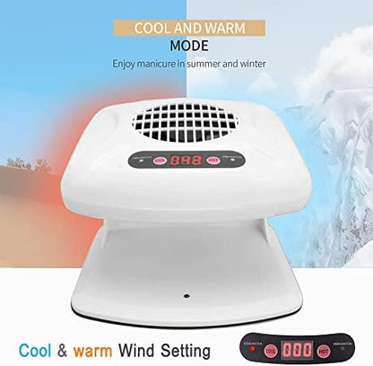 Oubrelu nail dryer hot and cold button controls