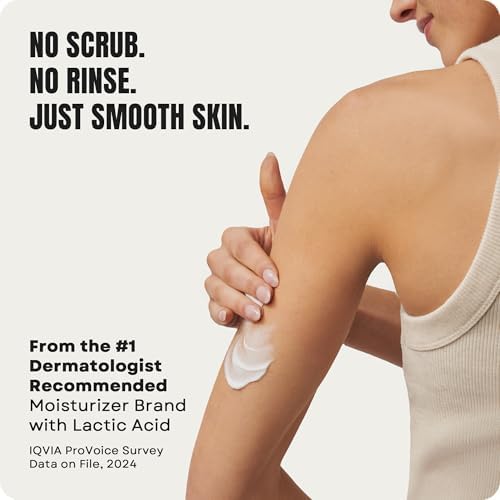 AmLactin keratosis pilaris treatment tube displayed in a lifestyle setting