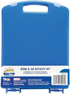 Close up of Spidey and His Amazing Friends character stickers and activity pages