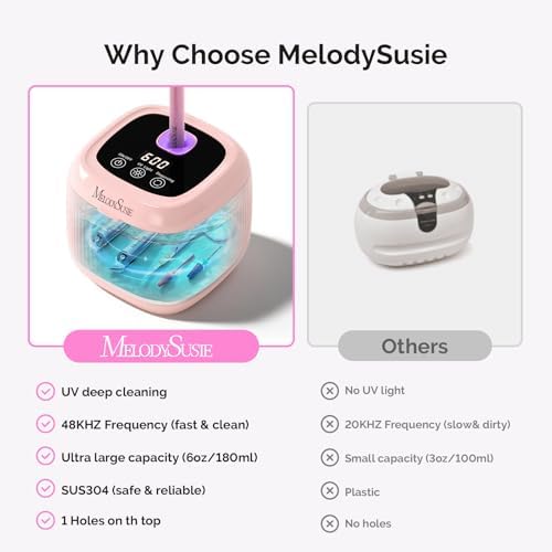 MelodySusie DL-160 cleaning nail drill bits and accessories