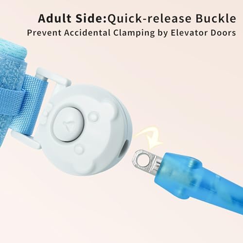 Toddler walking leash with comfortable sponge padding