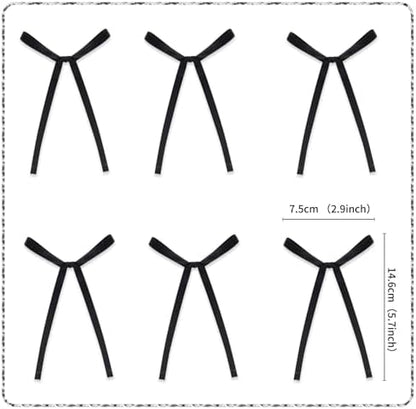 Keaziu bow cupcake toppers displayed on party food picks