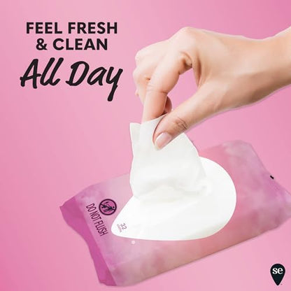 Summer's Eve pH balanced intimate wipes for sensitive skin imported from USA