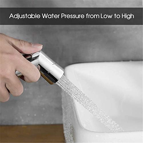 Handheld bidet sprayer installed in a modern bathroom