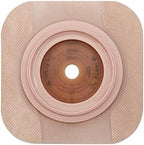 Hollister Flextend two piece ostomy skin barrier showing cut to fit guidelines.