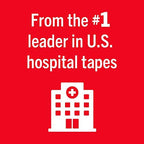 Nexcare blister prevention tape roll demonstrating its stretchable and water resistant medical adhesive