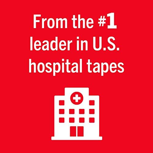Nexcare blister prevention tape roll demonstrating its stretchable and water resistant medical adhesive