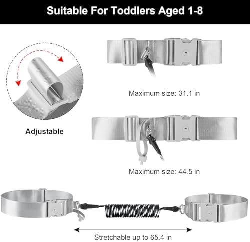 Accmor child safety harness key lock mechanism close up