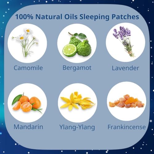 Plant based sleep aid sticker sheet featuring stars and moon designs