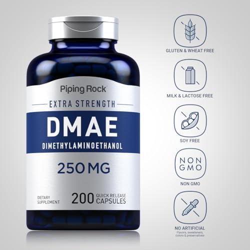 Close up of Piping Rock quick release dietary supplement capsules
