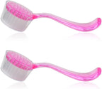 WOLEDOE purple hamster grooming accessories with clear storage cap close up