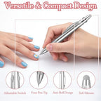 Detailed view of ballpoint design nail art pen