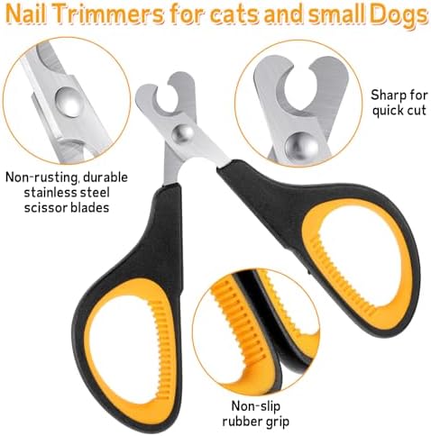 Gonicc Gjinxi kitten nail cutter integrated hidden nail file