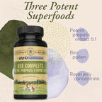 Zand Bee Complete vegetarian capsules packaging side profile