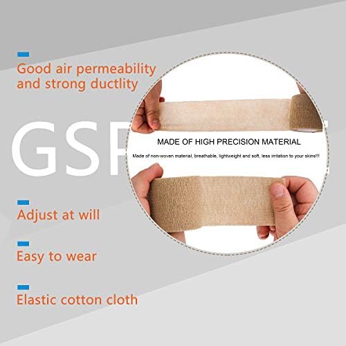 Self adhering flexible wrap applied to an ankle sprain demonstrating stretchable compression
