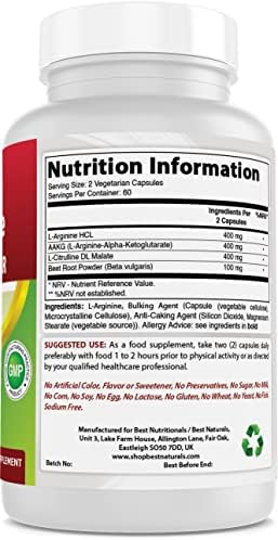 Best Naturals fitness support capsules packaging overview