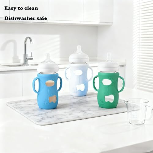 Close up of food grade silicone bottle cover texture