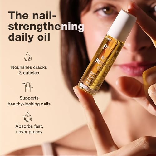 Close up of Onsen Secret cuticle oil with Japanese Tsubaki and Jojoba