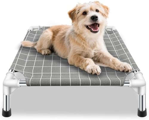 Elevated Pet Bed Dog Cot- Pet Bed for Small Dogs | Raised Dog Bed for Indoor and Outdoor Use for Small Pets - Image 2