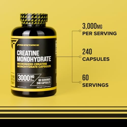 Primaforce Creatine Monohydrate Capsules safety seal view