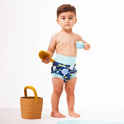 Splash About Happy Nappy Duo waistband and thigh elastic detail