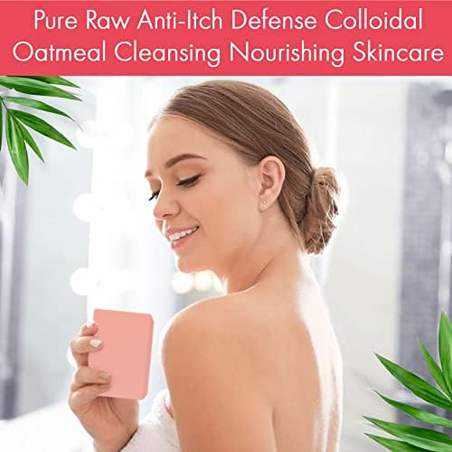 Herblov calamine powder and colloidal oats soothing soap for sensitive skin