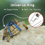 Premium imported pet tortoise control leash set laid flat