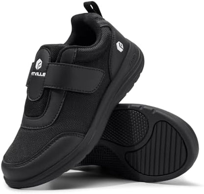 FitVille Tri-Grip rubber outsole for slip resistant walking support