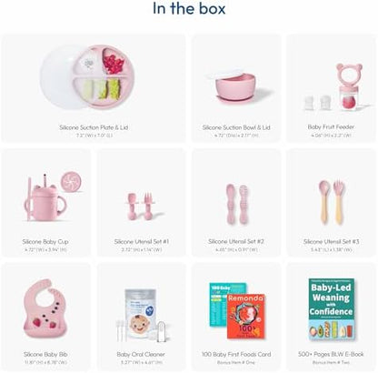 Toddler bowl and ergonomic silicone spoon from Remonda set