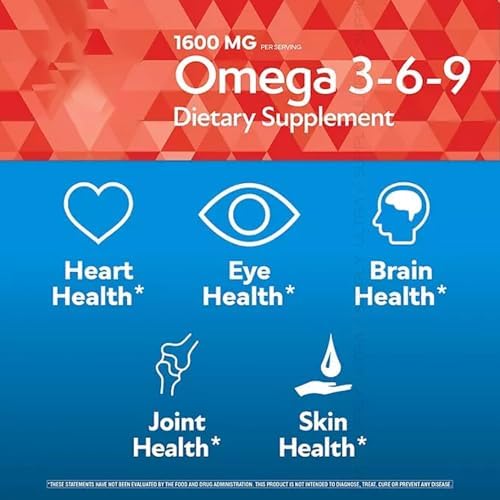 Presca Omega 3-6-9 softgels capsule size and texture close up