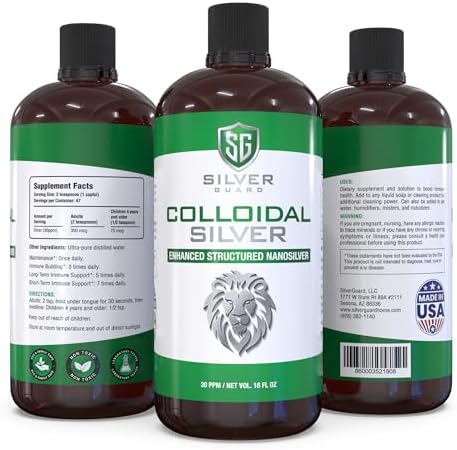 SilverGuard ultimate immune support liquid double pack showcase