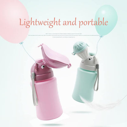 Leak-proof silicone valve detail of travel potty
