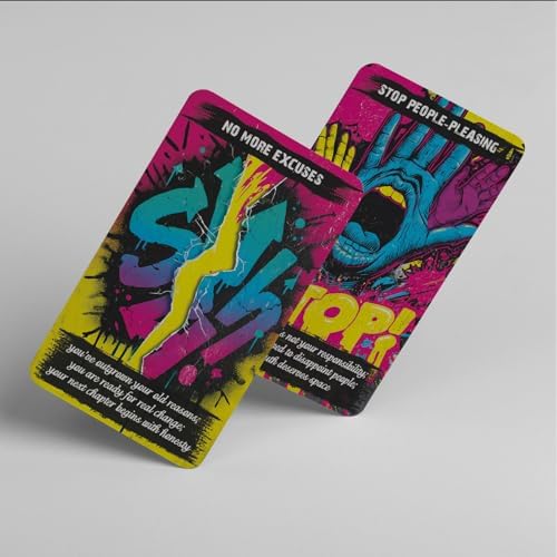 Sishui Urban Truth Oracle beginner deck being shuffled to demonstrate smooth handling