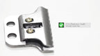 Detailed view of zero-overlap capable trimmer blade